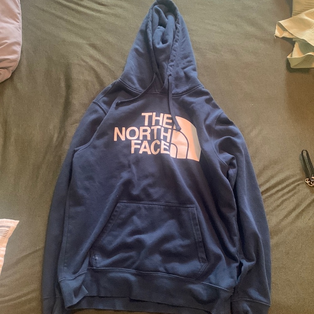 the north face navy hoodie
